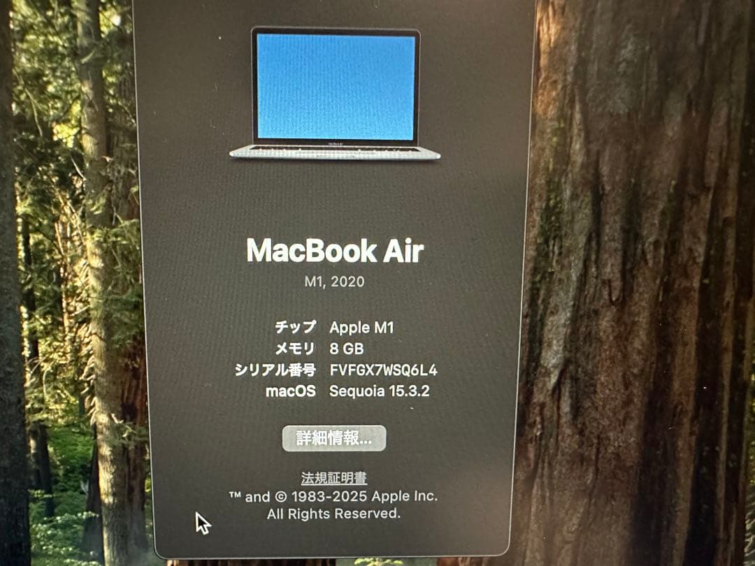 MacBook本体 [Marina]Apple MacBook Air M1 2020