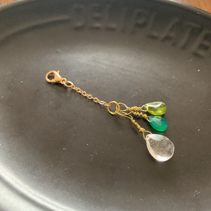 159.コロナに負けるな！天然石のアクセサリーチャーム