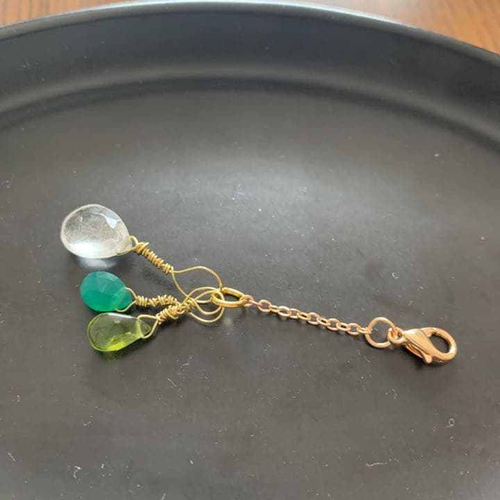 159.コロナに負けるな！天然石のアクセサリーチャーム