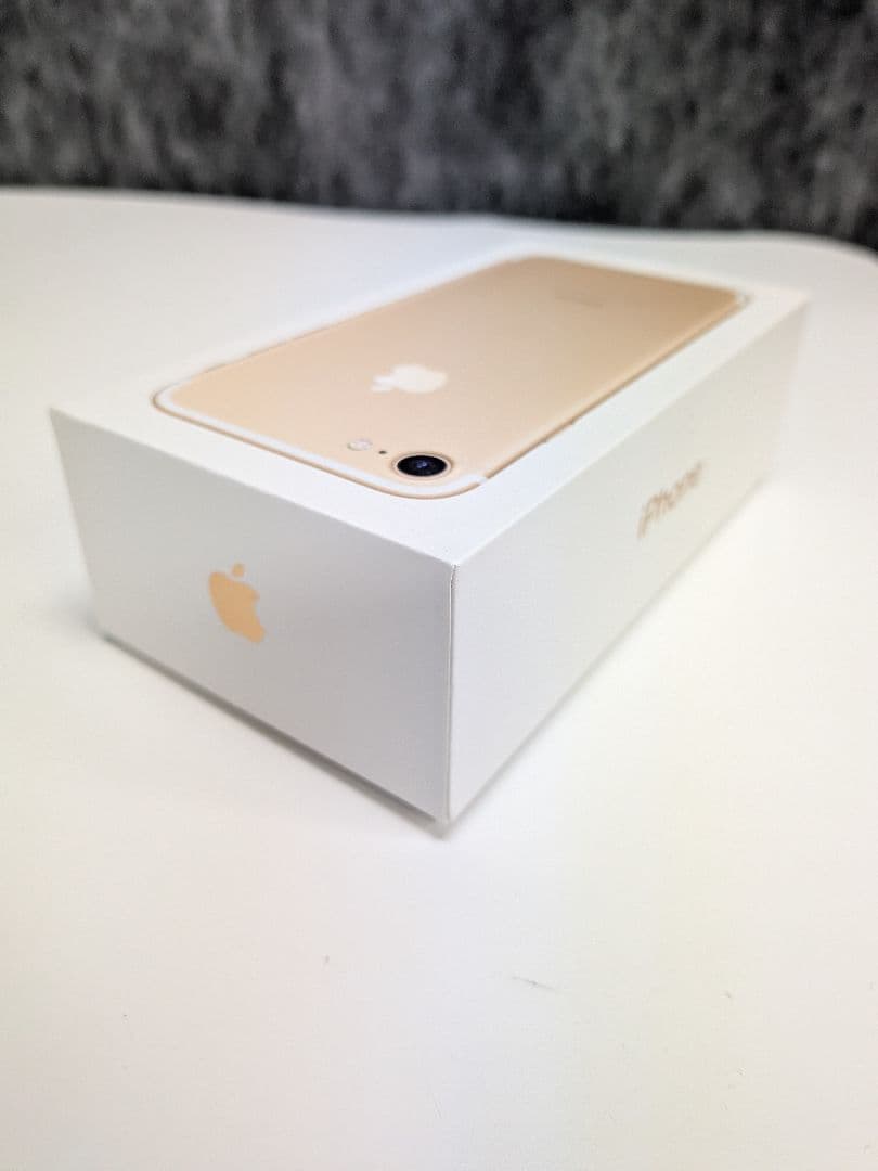 iPhone 7 ゴールド 128GB 箱あり