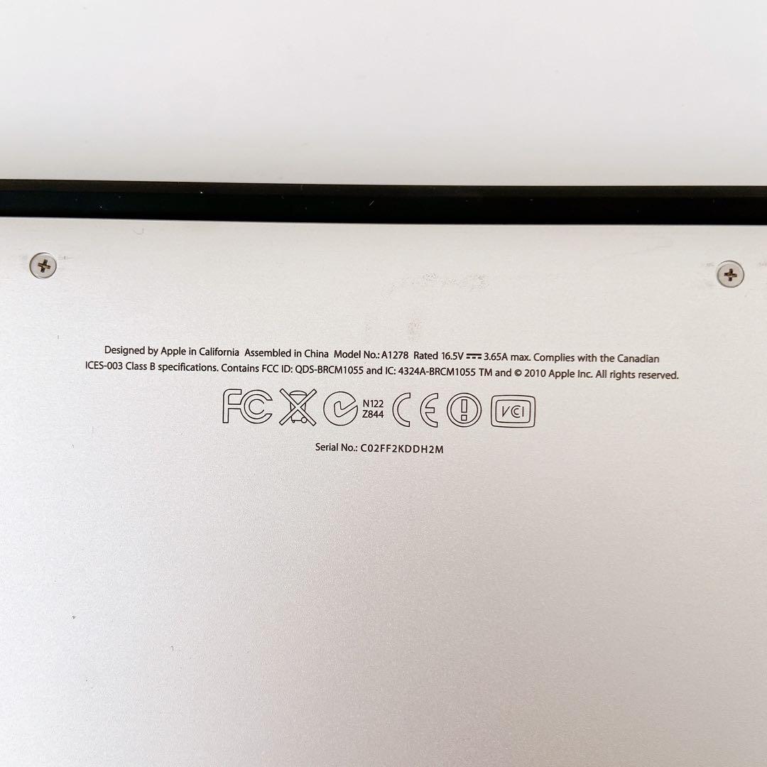 動作未確認　MacBook Pro A1278 Mid 2010 13インチ