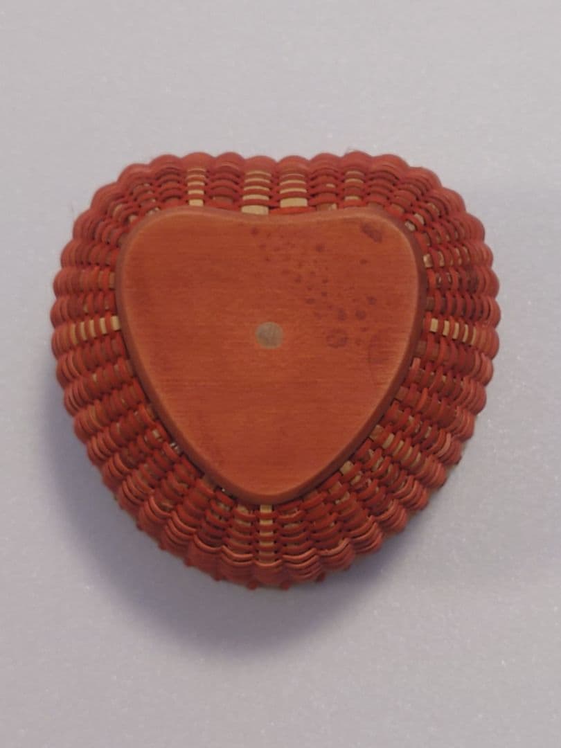 ナンタケットバスケット　ハート型　試作品