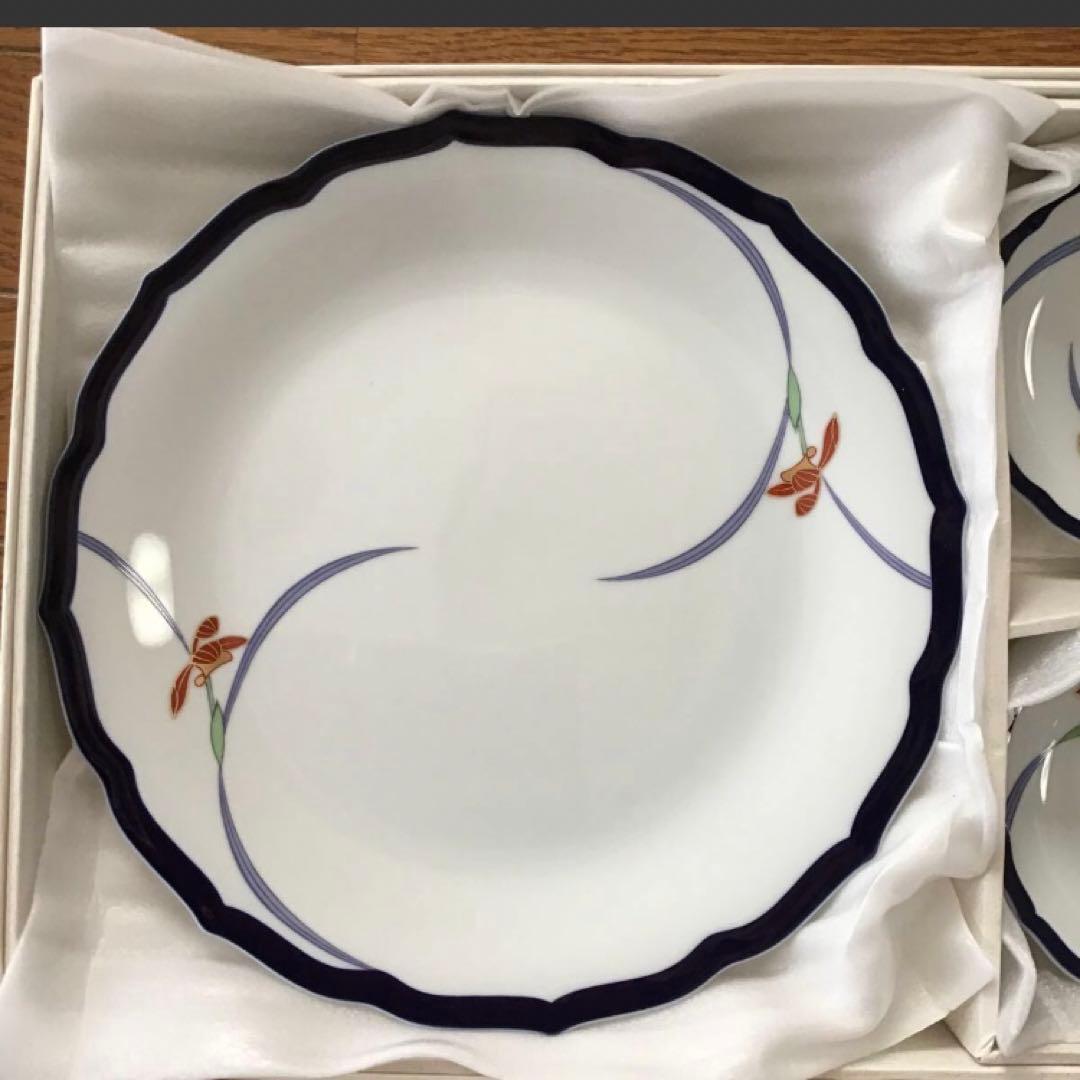 《新品》香蘭社　人気のオーキッドシリーズ　大皿、小皿セット