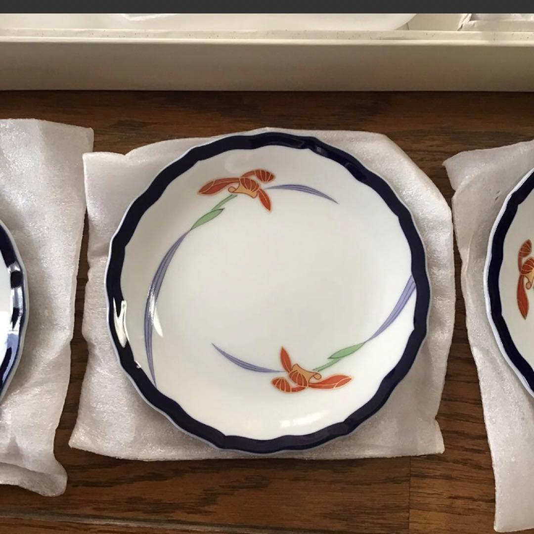《新品》香蘭社　人気のオーキッドシリーズ　大皿、小皿セット