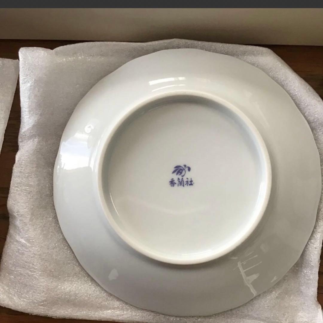 《新品》香蘭社　人気のオーキッドシリーズ　大皿、小皿セット