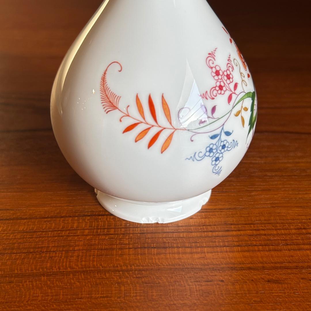 Meissen カラーオニオン花瓶