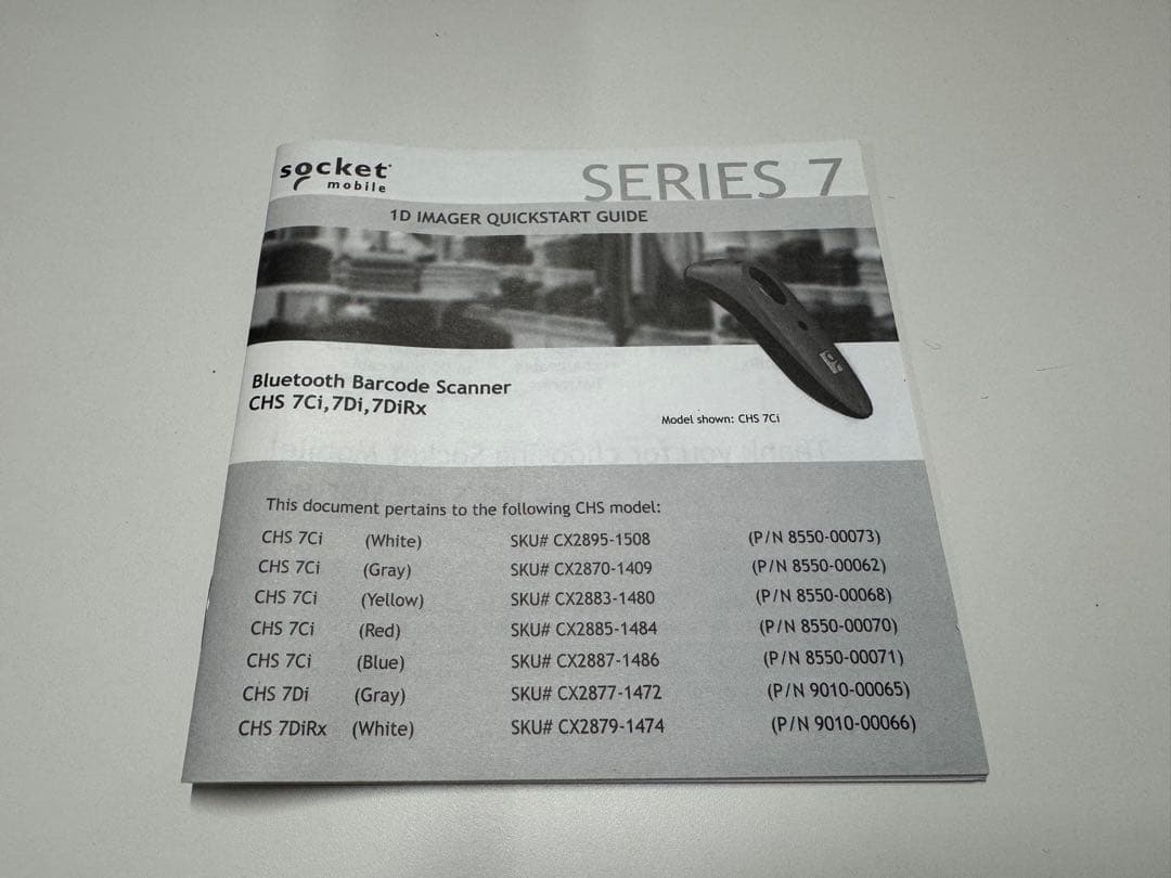 【未使用】socket mobile CHS7Ci【送料込】