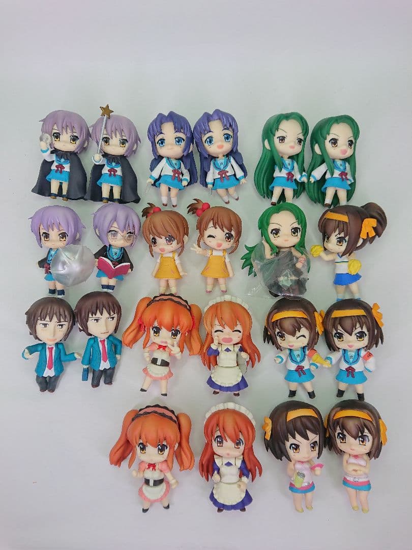 ねんどろいどぷち らきすた & 涼宮ハルヒの憂鬱 セット