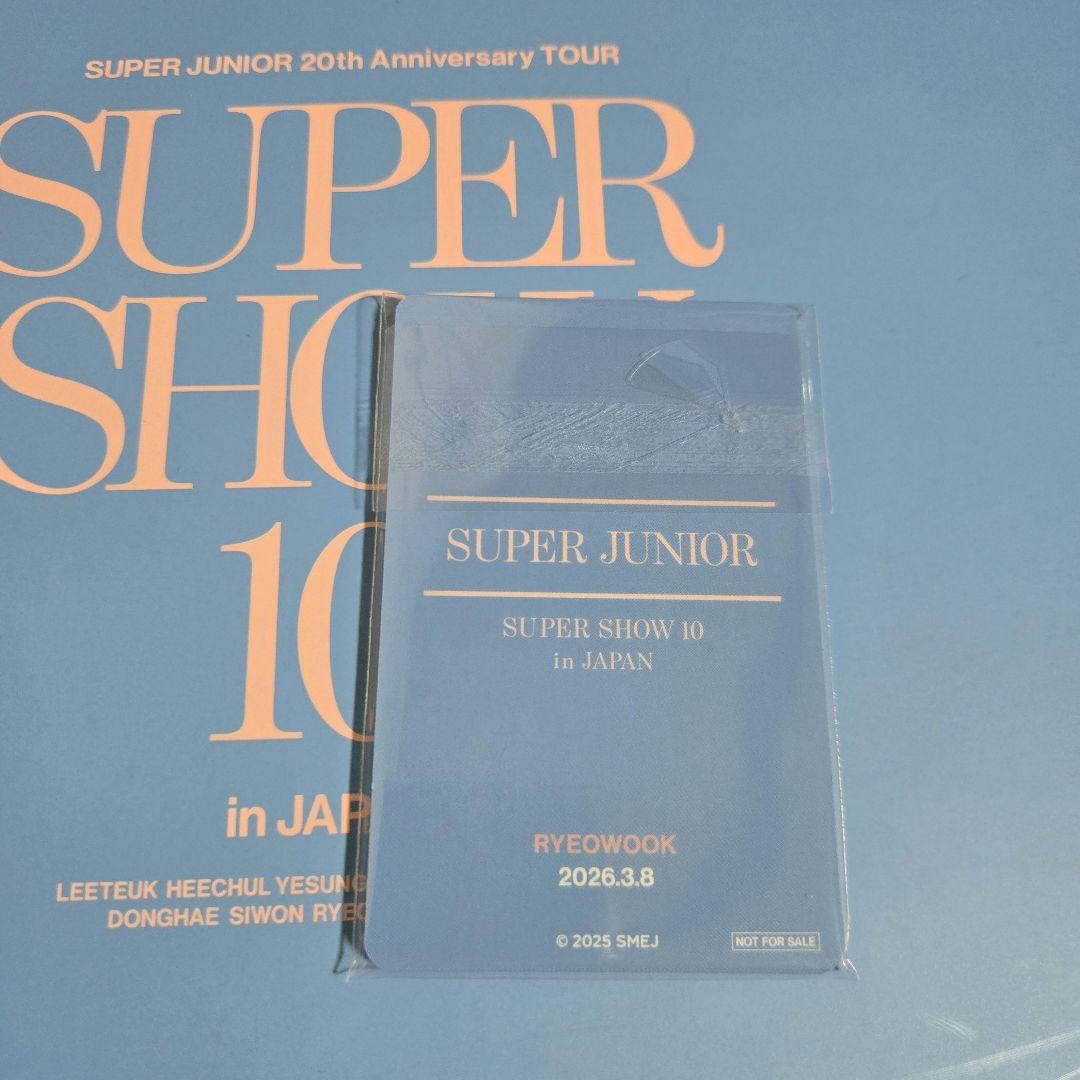 SUPERJUNIOR スパショ10 3/8トレカ プレミアシート 特典