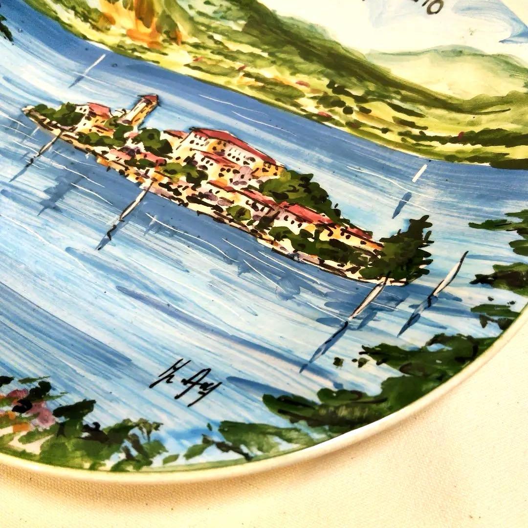 Isola S. Giulio 陶器プレート稀少