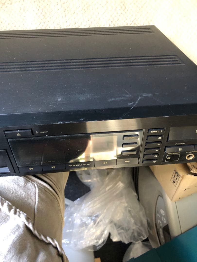 パイオニア６連装CDプレーヤーPDM50中古品
