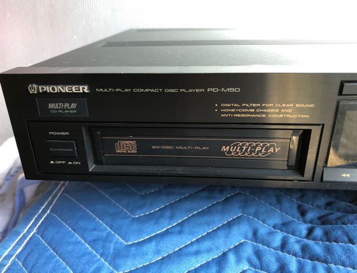 パイオニア６連装CDプレーヤーPDM50中古品