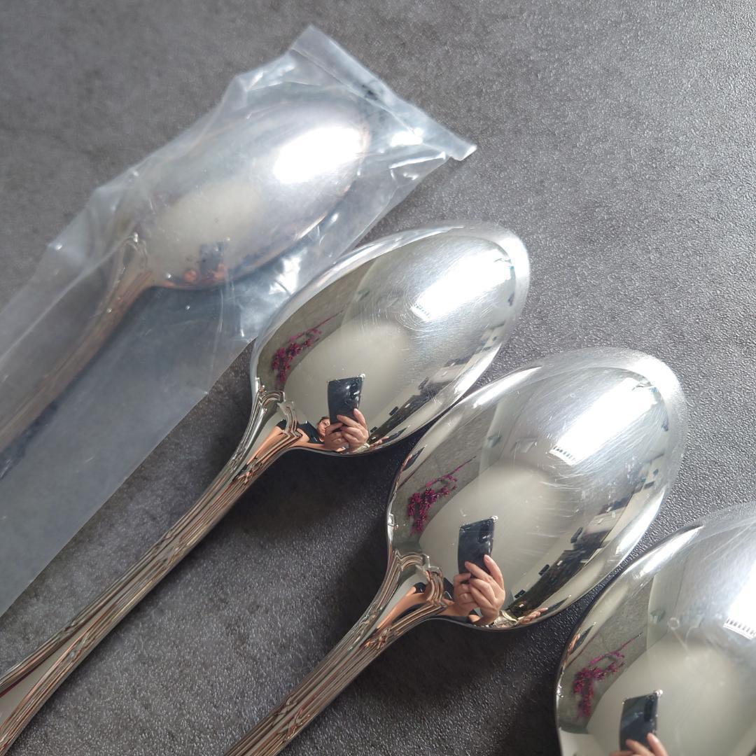 美品 クリストフル リュバン スタンダードスプーン 未開封含む 6点