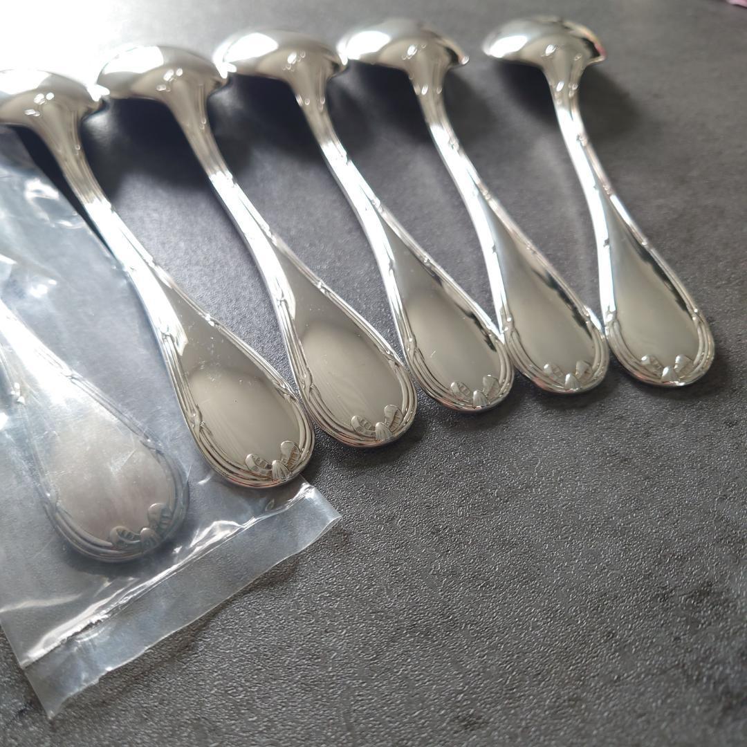 美品 クリストフル リュバン スタンダードスプーン 未開封含む 6点