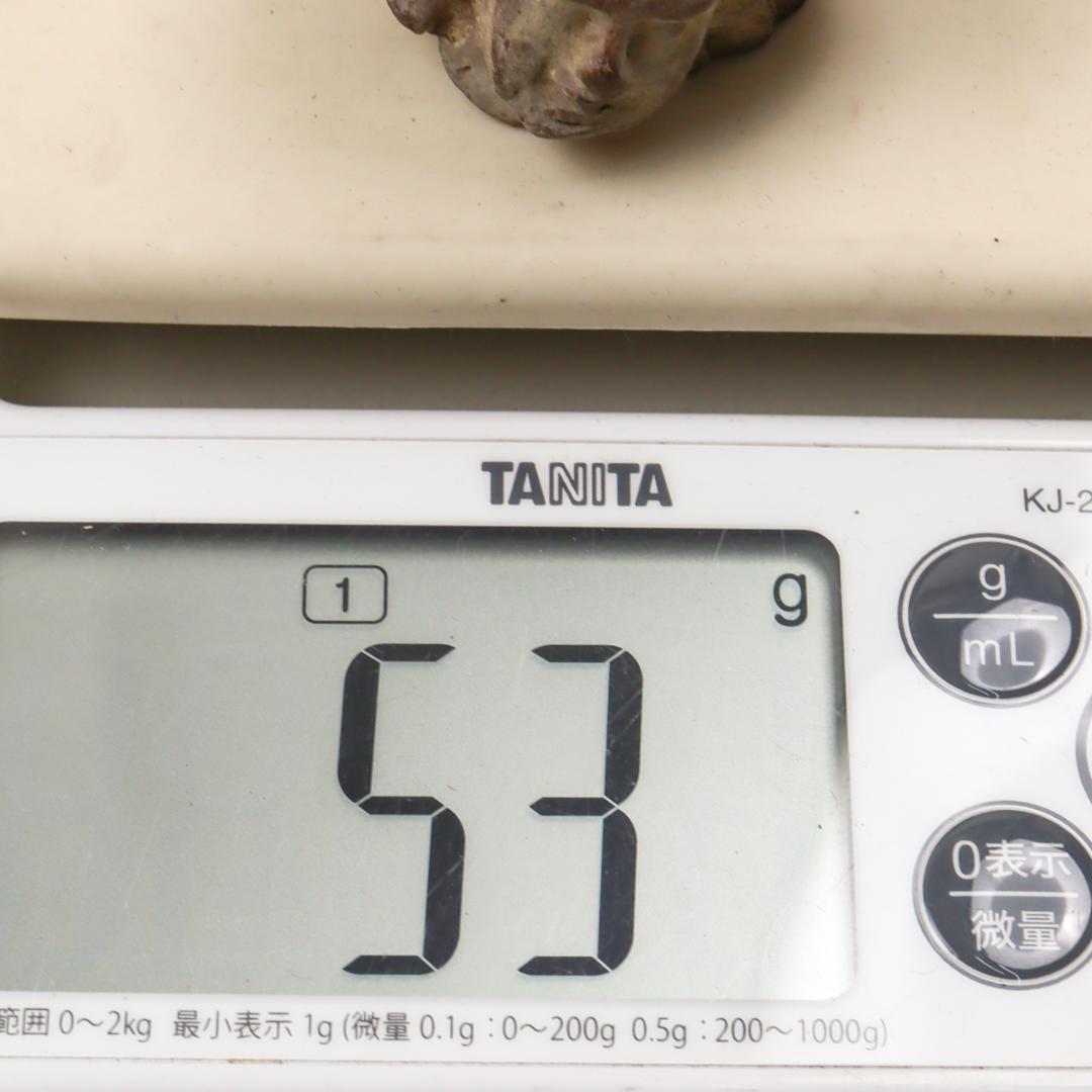 クシャーン様式 菩薩頭部 テラコッタ小像 紀元2-4世紀