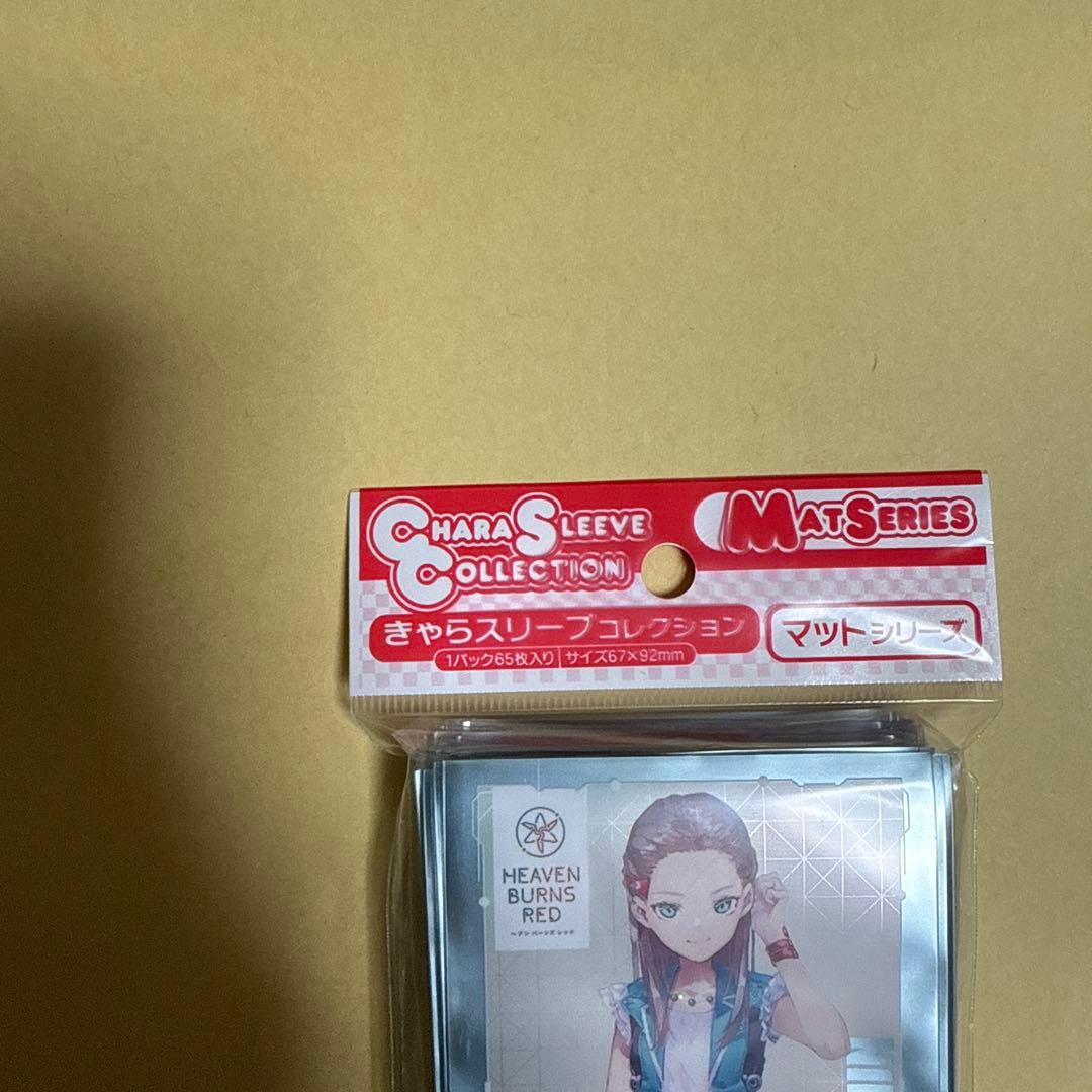 きゃらスリーブコレクション　ヘブンバーンズレッド ヘブバン　大島ニ以奈　A