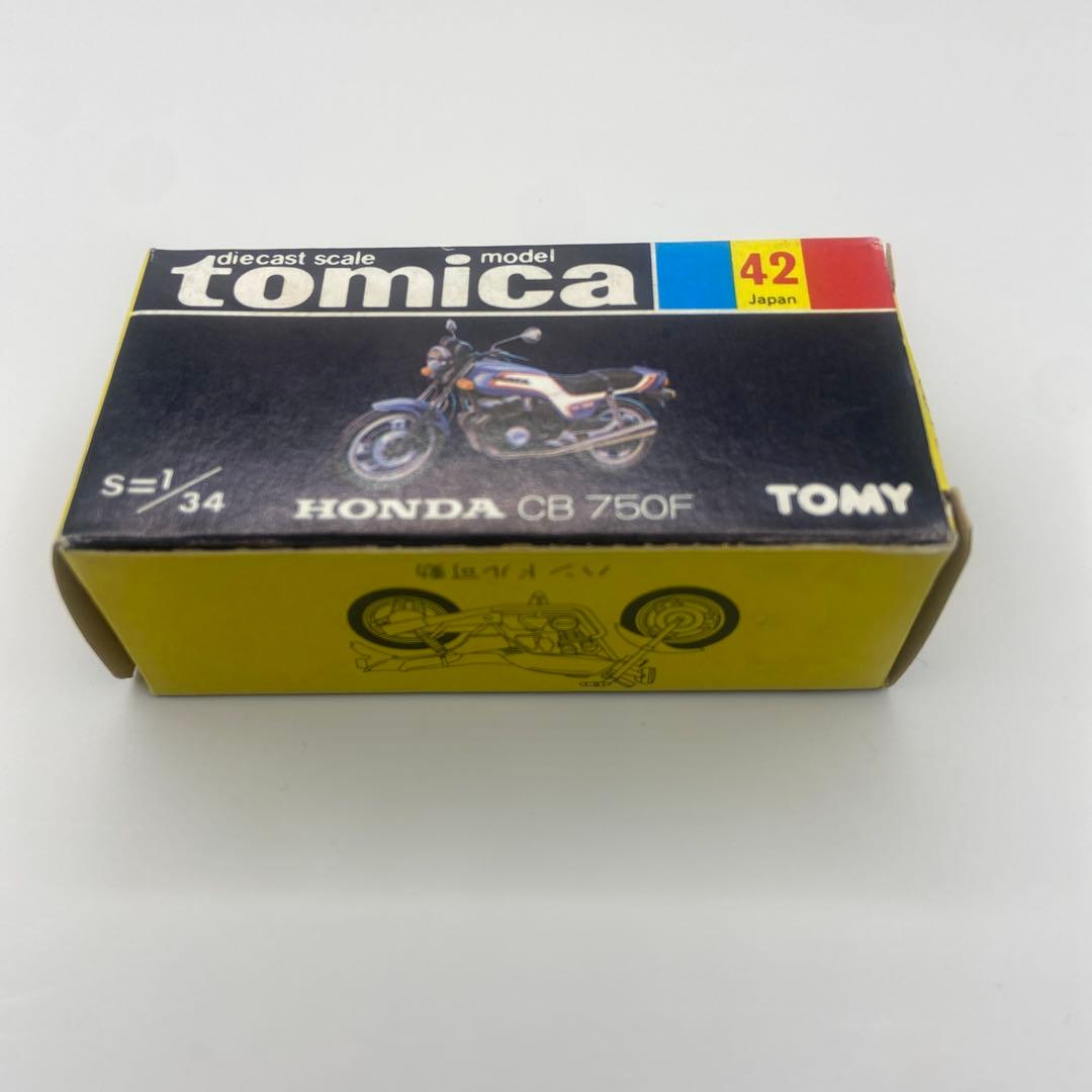 【希少】TOMICA トミカ 日本製 黒箱 No.42 ホンダ　CB750F
