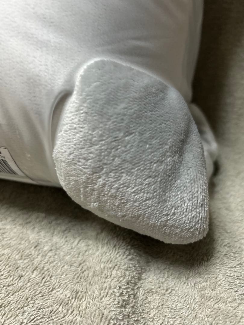 ニトリ　毛布　ダブル　ふわふわファータッチ　グレー　2点セット