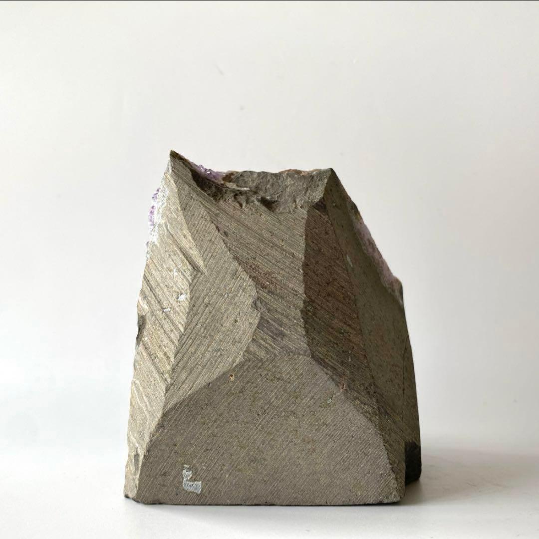 高品質 アメジスト クラスター 730g美結晶☆美極濃紫