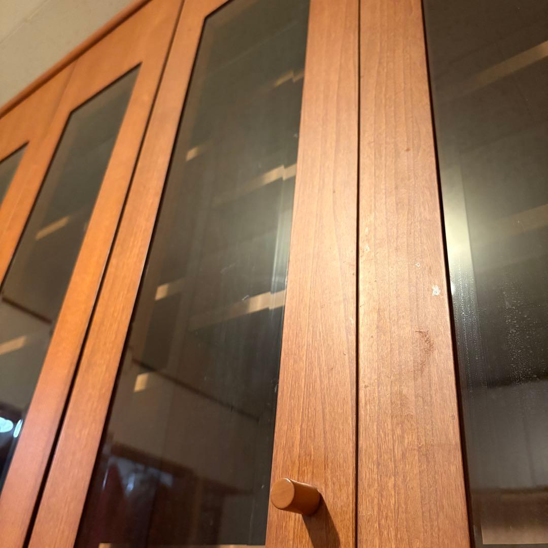 ACTUS 食器棚 キッチンボード キャビネット 昭和レトロ 美品 送料込