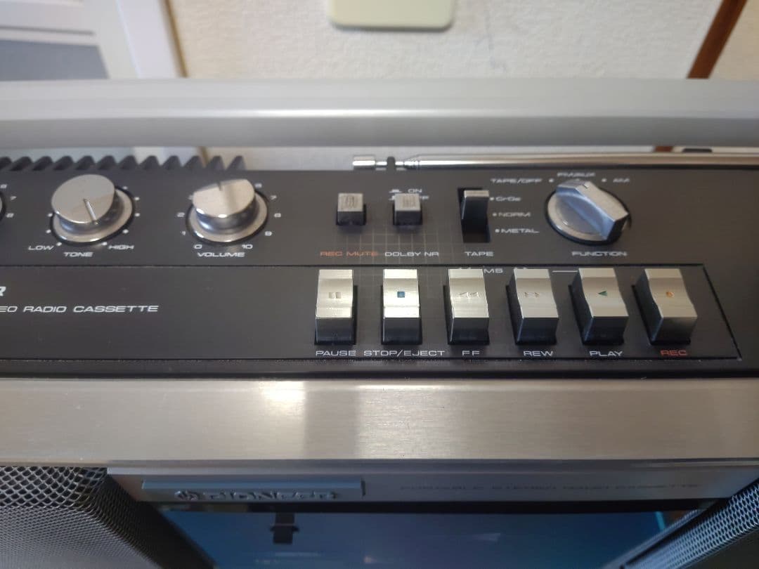 希少！バブル期　昭和レトロなラジカセ　パイオニア　ランナウェイSK-350整備品
