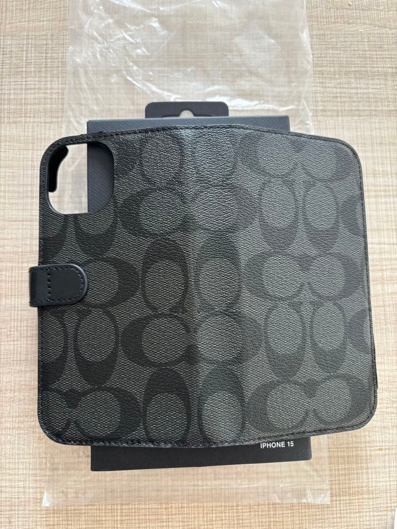 ◉専用出品◉iPhone 15 COACH 手帳型ケース