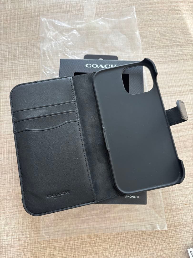 ◉専用出品◉iPhone 15 COACH 手帳型ケース