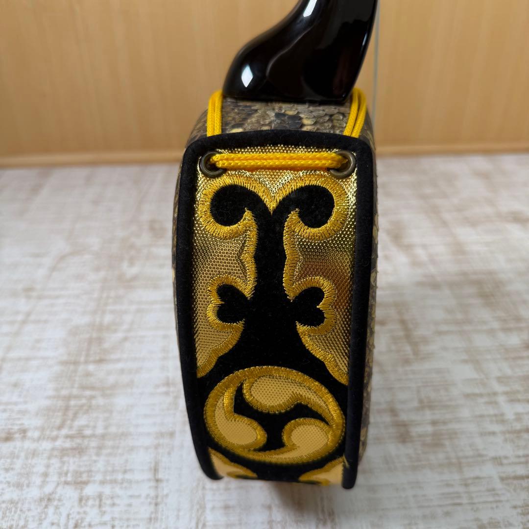 三線 本皮 本革 蛇皮 蛇革 三味線 琉球 沖縄　付属品多数