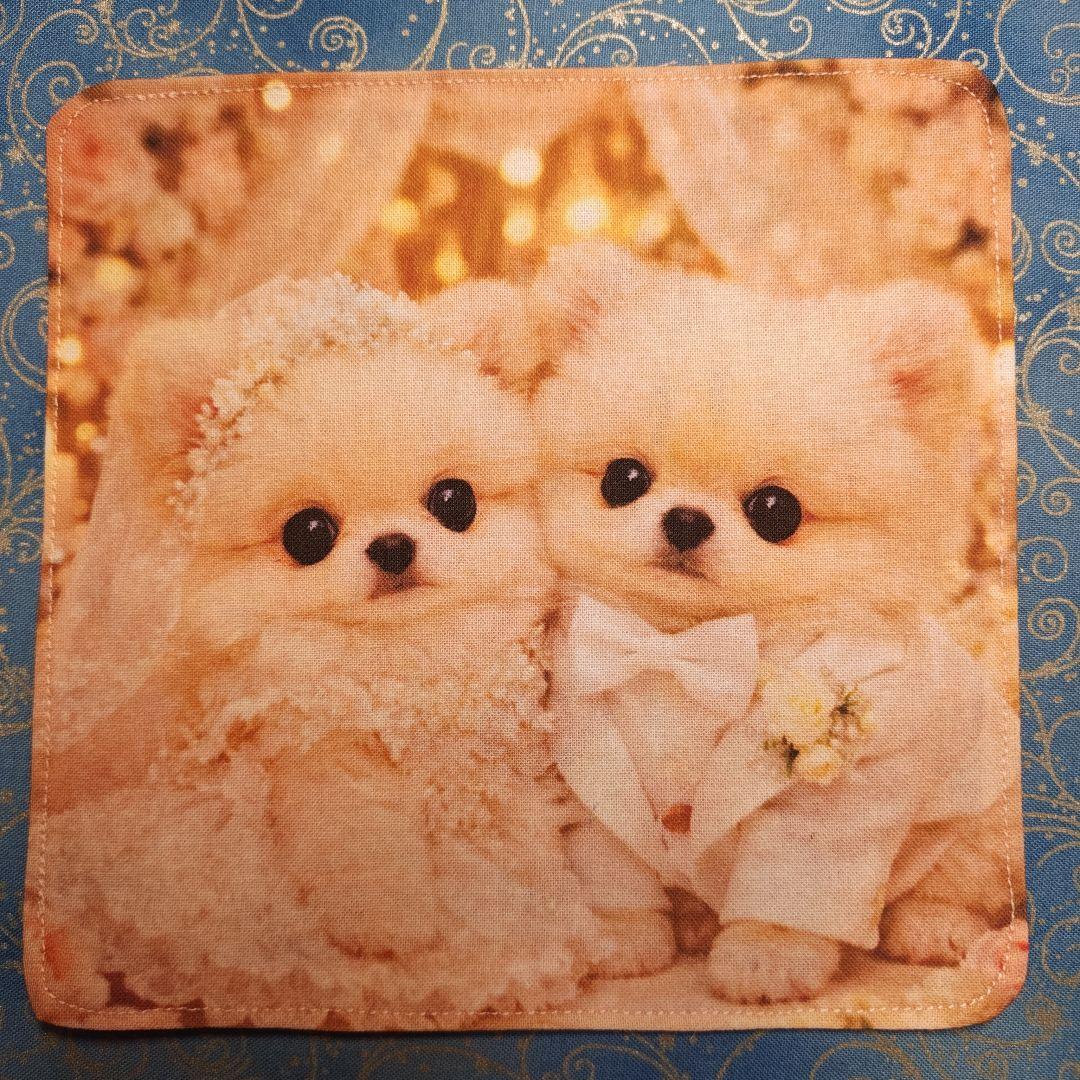 ご確認用　マーブル☆様　ハンカチ　わんこさん柄12/25　18枚