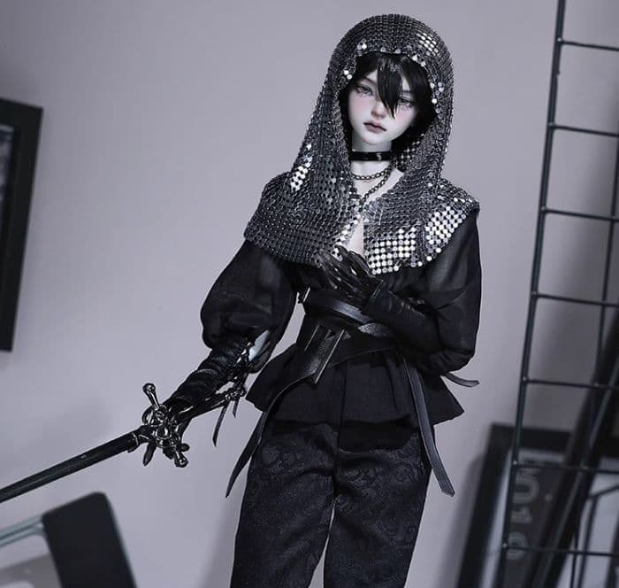 AX105 BJD 1/4 ドール本体 Jinche 球体関節人形 ハンドメイド