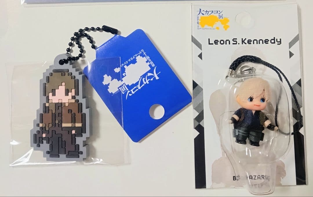 レオン キューピー ラバーボールチェーン 大カプコン展 バイオハザード