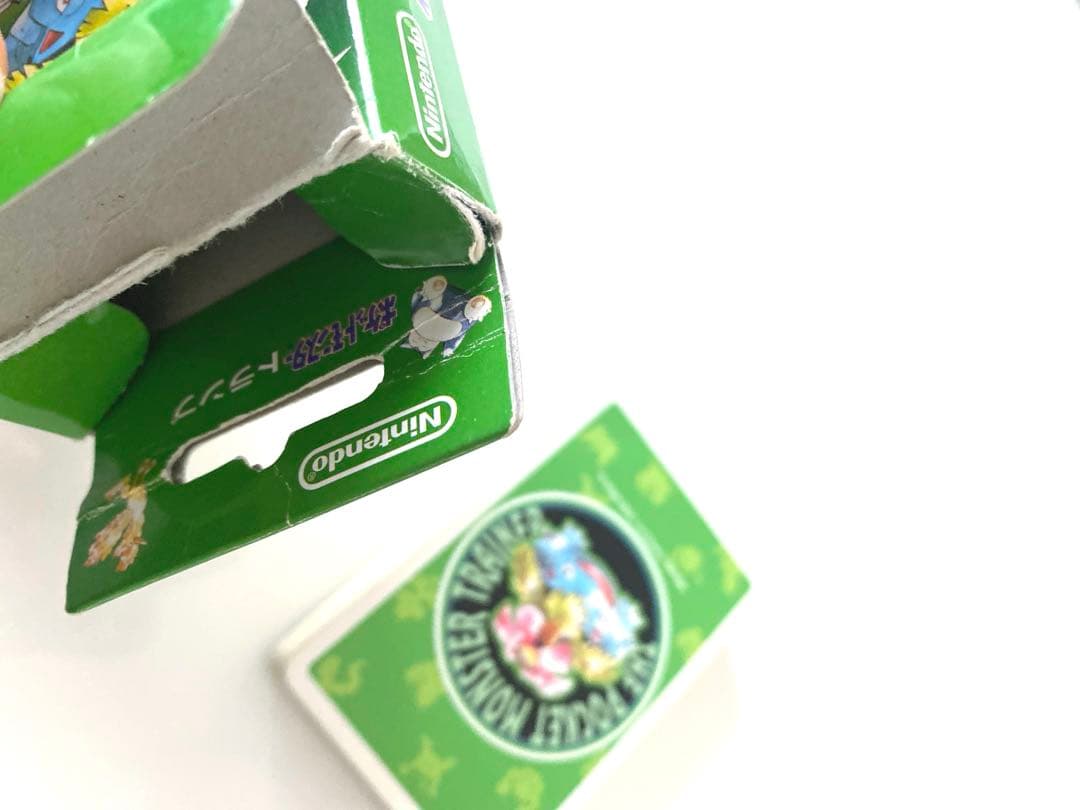 任天堂　初期　ポケットモンスター　緑　トランプ　1996 当時物