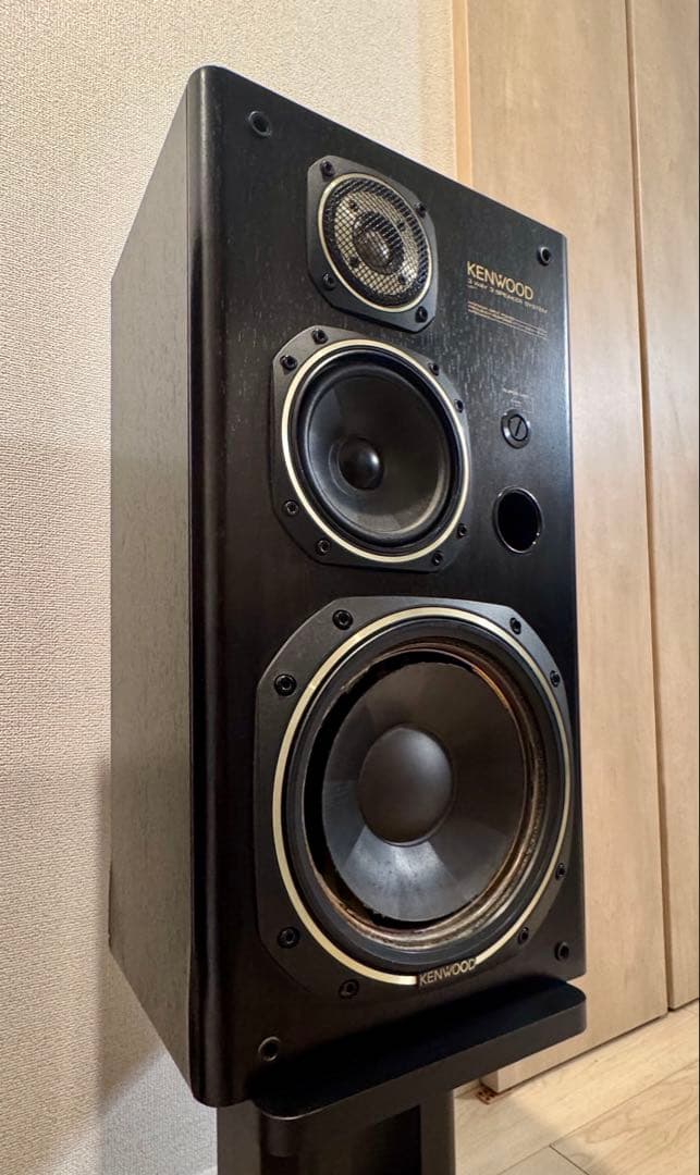 【音出確認済】ケンウッド　s-v77e 3wayスピーカー 2本　kenwood