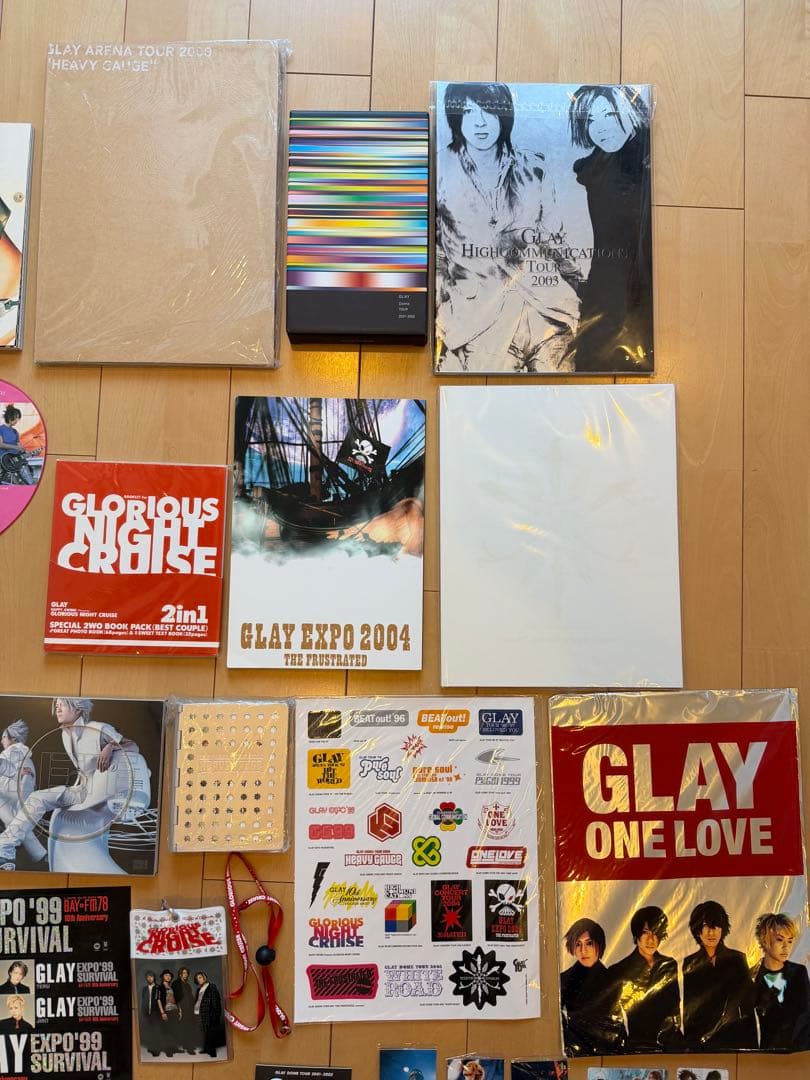 【レア】GLAY ライブパンフレット、グッズまとめ売り！