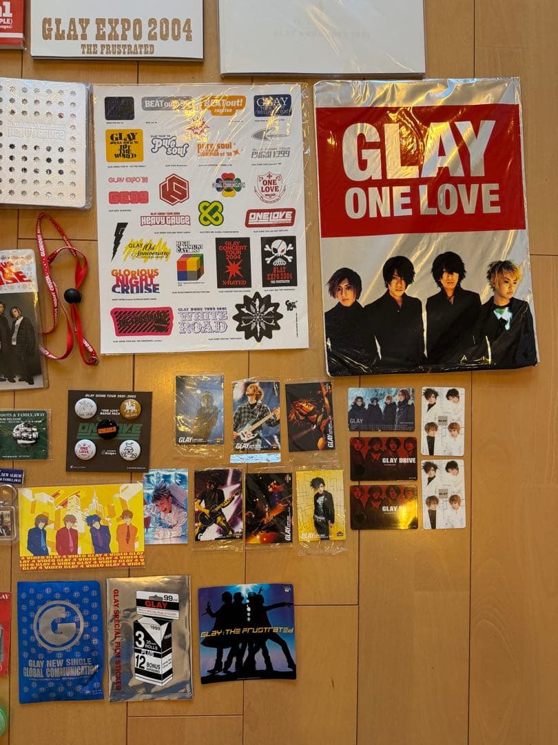 【レア】GLAY ライブパンフレット、グッズまとめ売り！