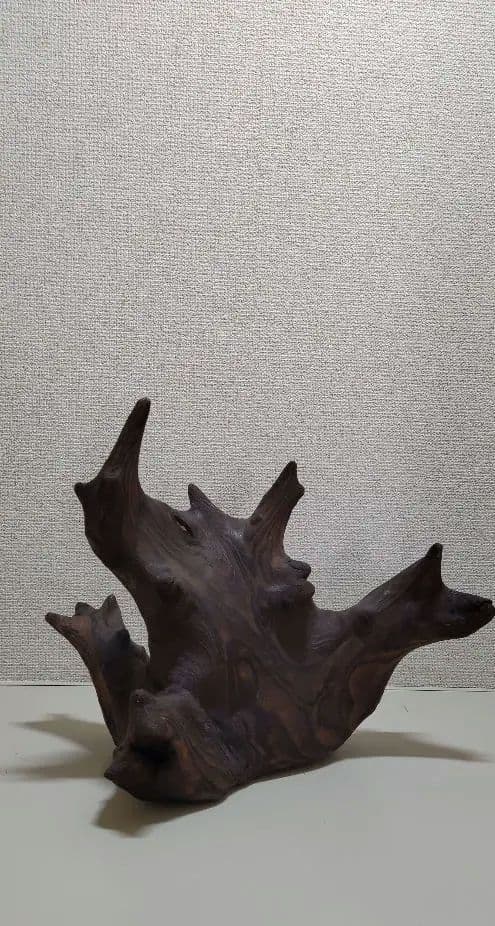 置物　オブジェ　木目入り
