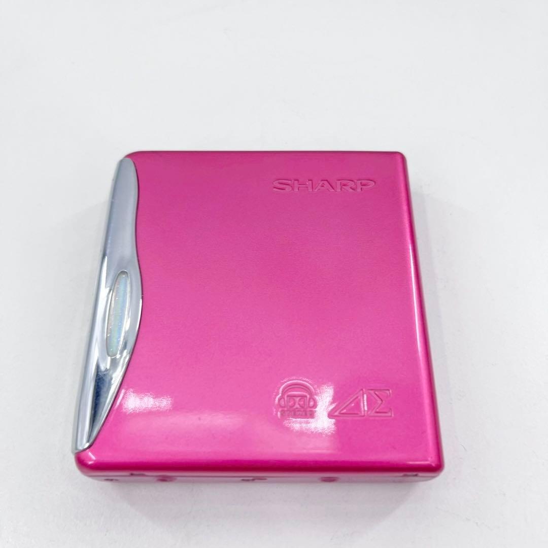 SHARP MD-DS55-P MDプレーヤー ピンク 完動品 付属品付