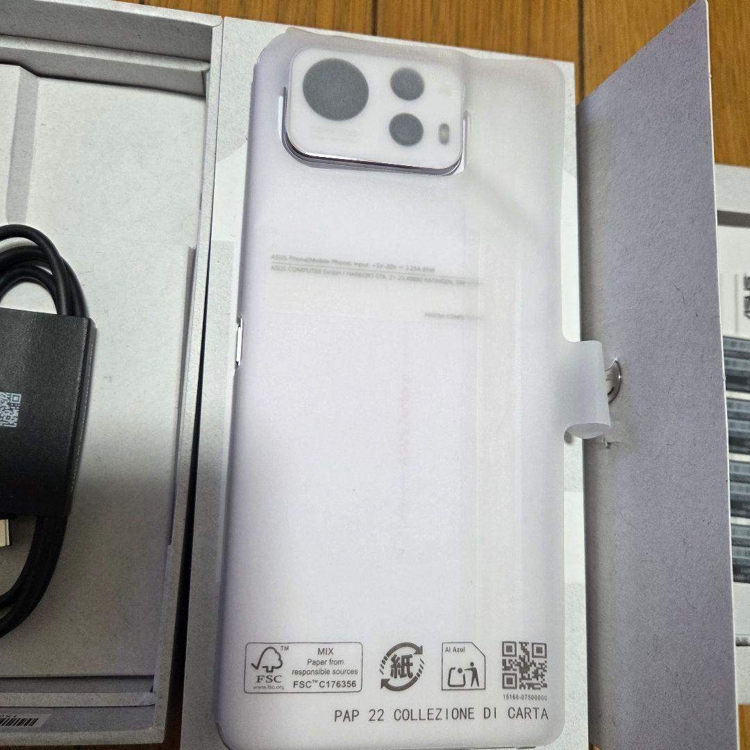 zenfone12ultra 16GB/512GB 美品　サクラホワイト
