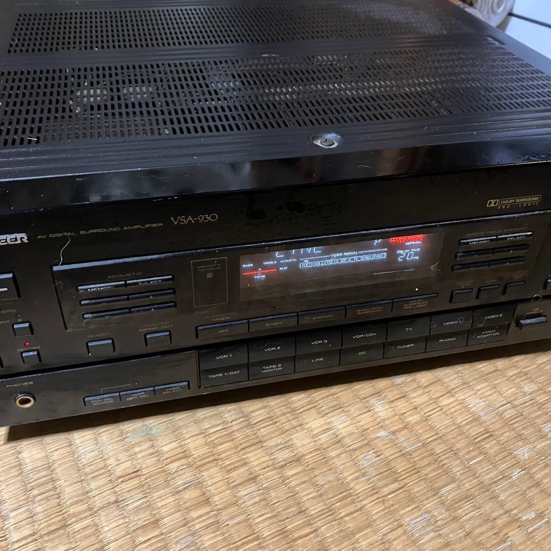 PIONEER パイオニア　VSA-930 AVプリメインアンプ