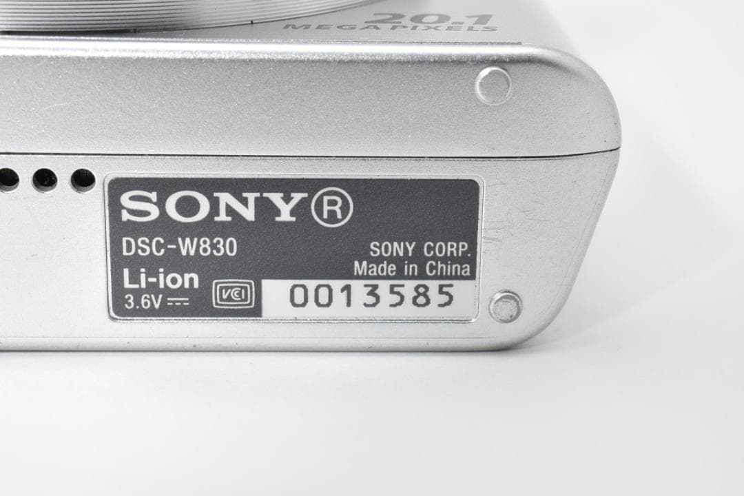 ソニー　SONY DSC-W830 ≪安心の動作確認済品≫