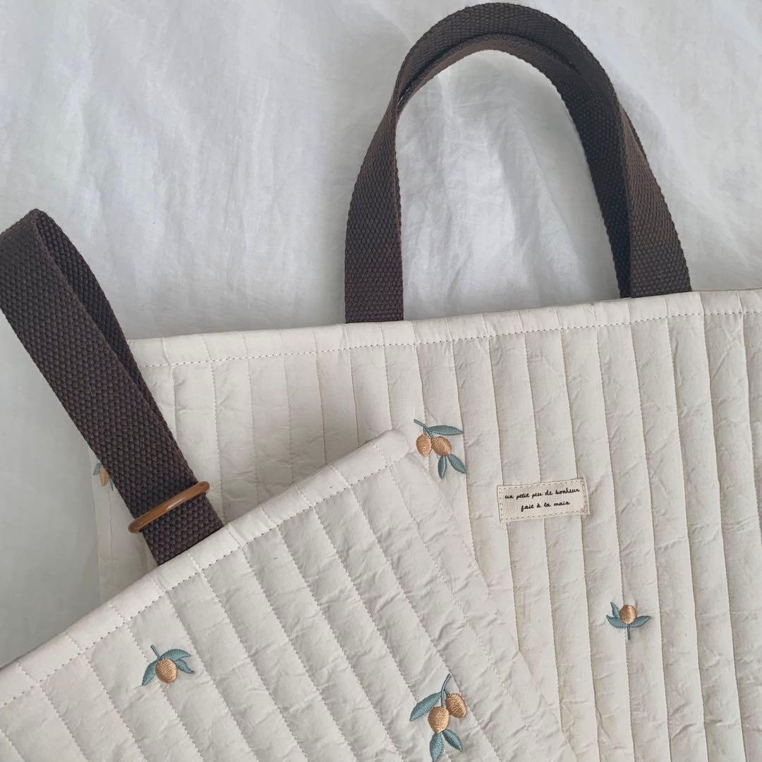 韓国キルティングのレッスンバッグ♡