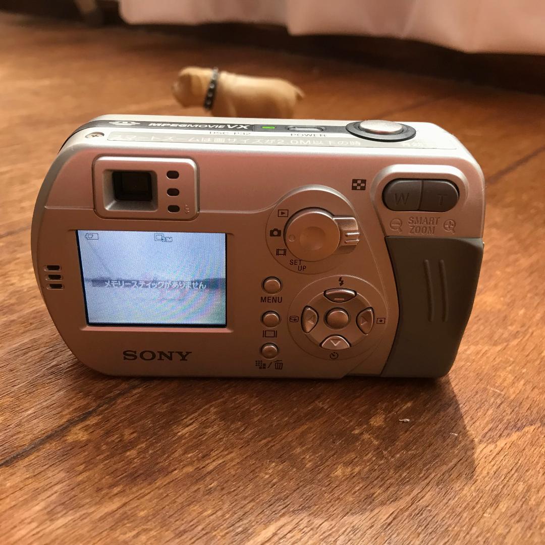 【美品】SONY Cyber-shot DSC-P32 動作品 単三電池駆動