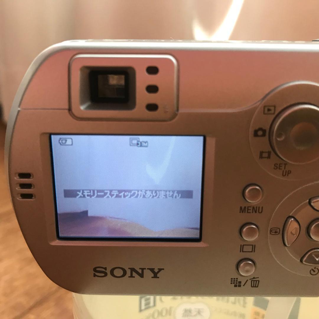 【美品】SONY Cyber-shot DSC-P32 動作品 単三電池駆動