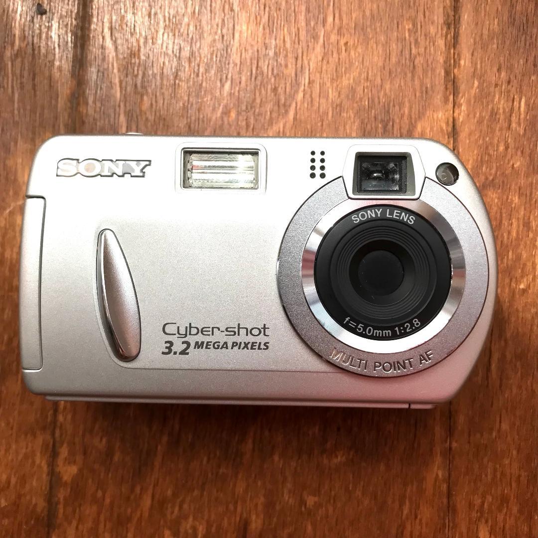 【美品】SONY Cyber-shot DSC-P32 動作品 単三電池駆動