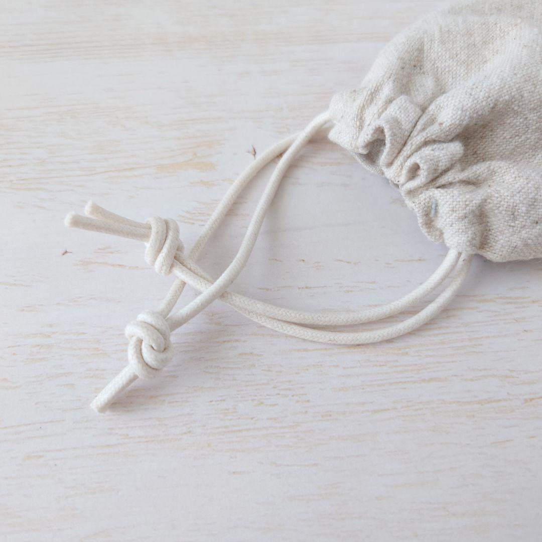 ちっちゃな巾着サシェ/詰替タイプ【フラワーリース】