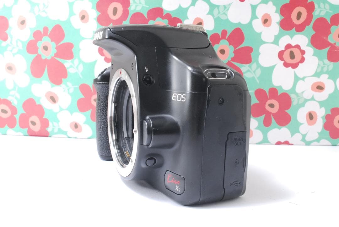 ❤正常動作品❤キヤノン CANON kiss x2❤一眼レフカメラ❤