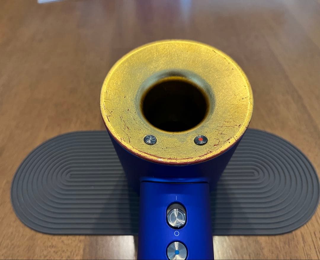 【ジャンク品】Dyson Supersonic ヘアドライヤー 青