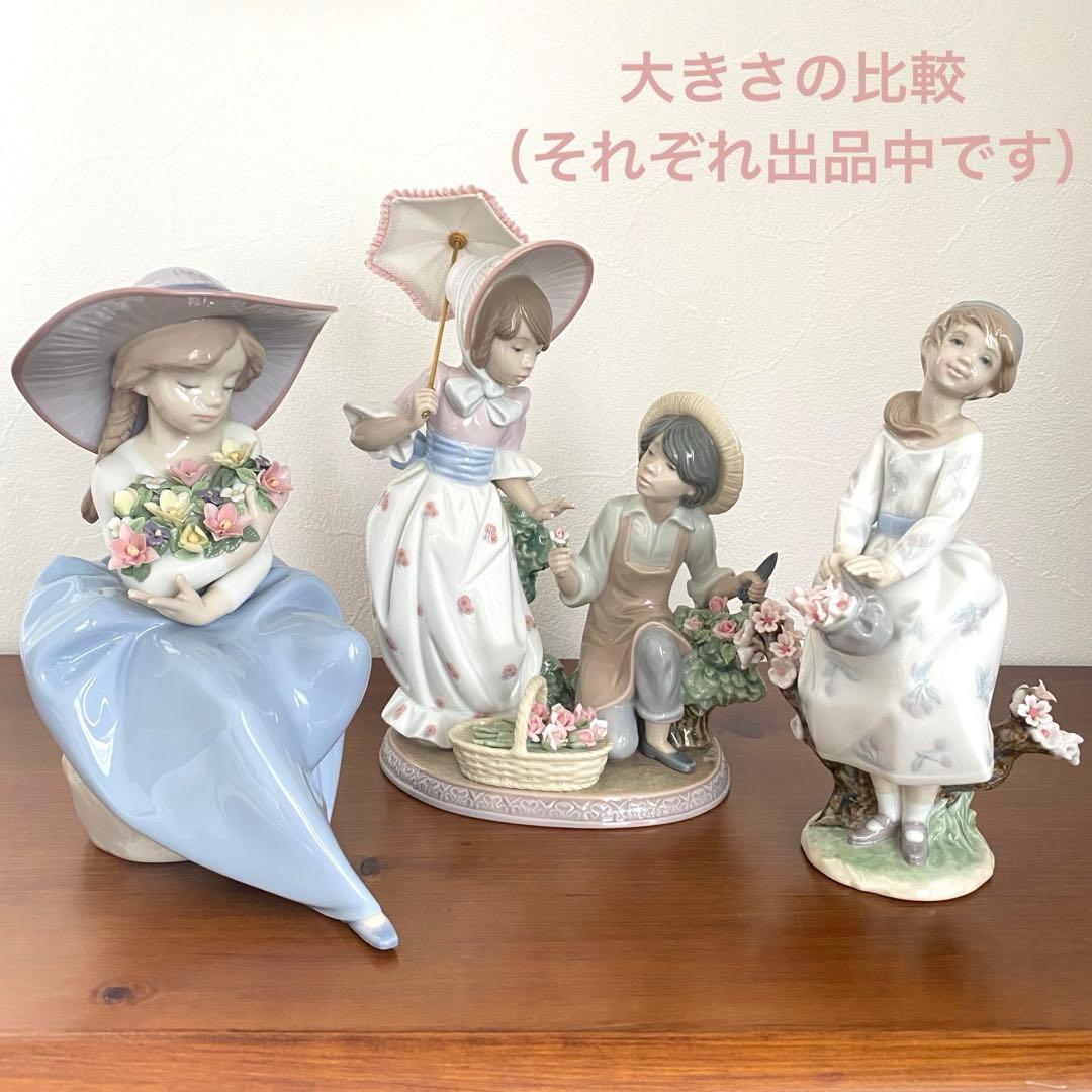 LLADRO リヤドロ 花の香りに包まれて