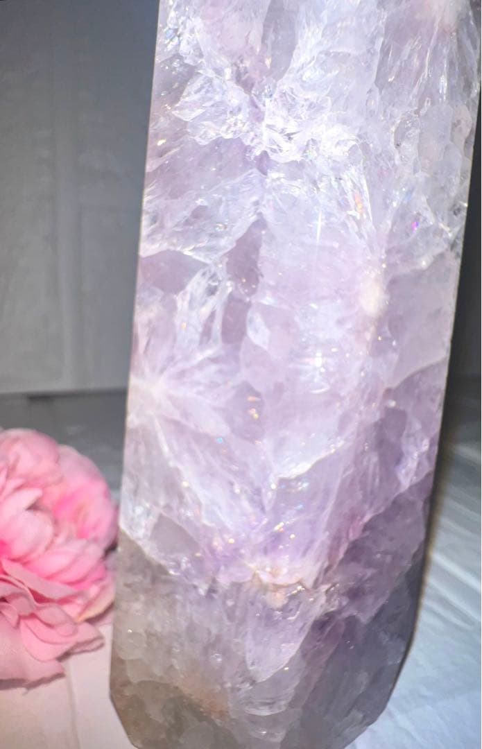 ⑱ピンクアメジスト♥️タワー♥️チェリーブロッサム♥️桜瑪瑙♥️花瑪瑙♥️フラワーアゲート