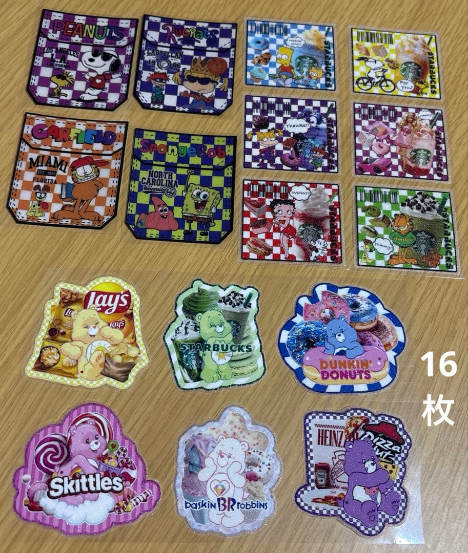 アメキャラ　ロールシール　切り売り　詰め合わせパック300枚　現品限り❣️